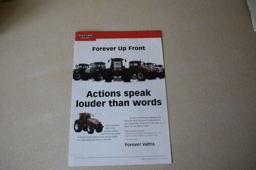 Valtra Tractor leaflet