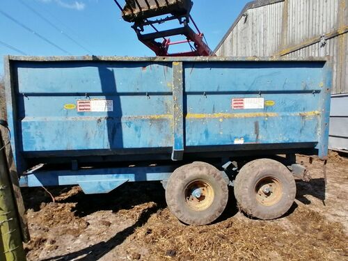 Marston AS 8 Tonne Tipping Trailer