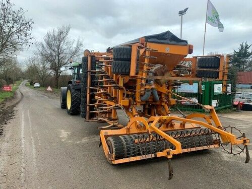 Simba 4M Freeflow Drill - Genuine Heavy Duty Drill - Ready To Work UK Made Agri