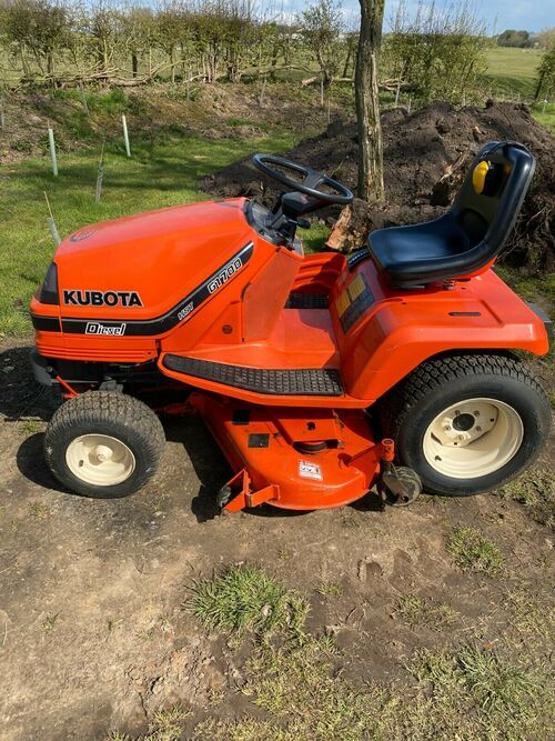 Kubota G1700 Ride on Mower RC48 G20K Deck Side Eject - NO VAT Only 605 Hours