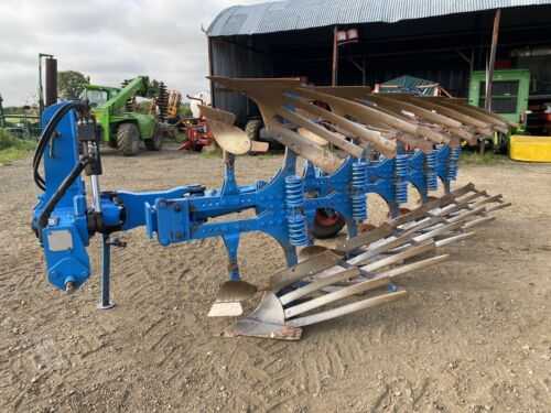 Lemken Europal 7 5 Furrow Reversible Plough For Tractor Auto Reset VGC PLUS VAT