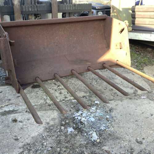 Tractor front loader Dung Fork