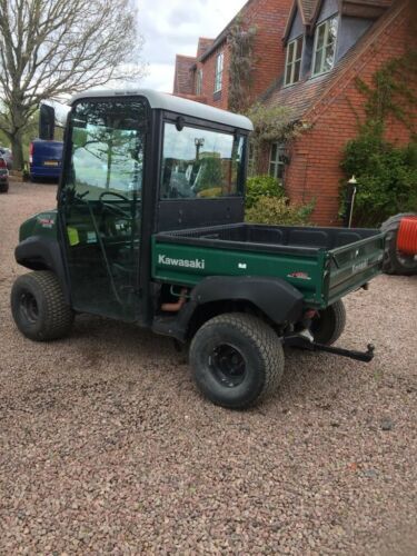 2012 Kawasaki Mule 4010 UTV Low hours - Diesel - Rear Tip - 4WD 4x4 John Deere