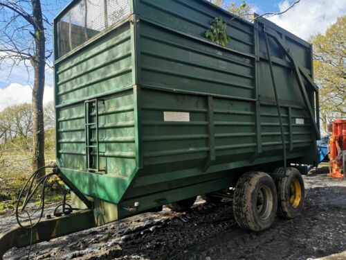 Fraser Silage Grain Trailer 14 Tonne  C/W Grain door and Side Extension