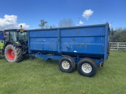 Marston 8 Ton Tipping Trailer. Muck Trailer. Grain. Wood chip.